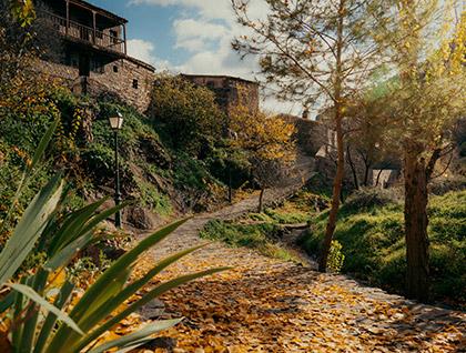 Rural village in Madrid